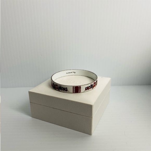 Vintage 1970s Michaela Frey Enameled Bracelet - Picture 3 of 5